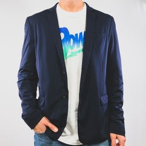 DIESEL J-Koca Navy Sportcoat Blazer Jacket 48 Euro